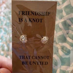 Silver earring